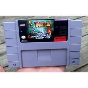 Super Turrican SNES Super Nintendo, 1993 Authentic MINT CONDITION